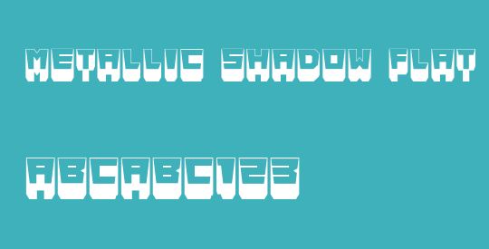 Metallic Shadow Flat
