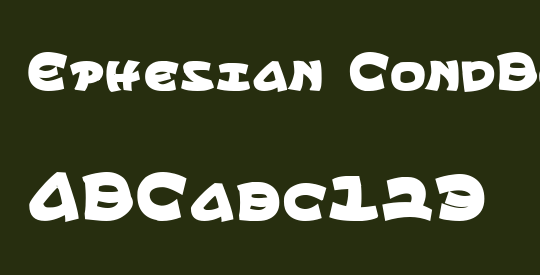 Ephesian CondBold
