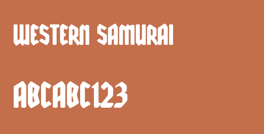 Western Samurai