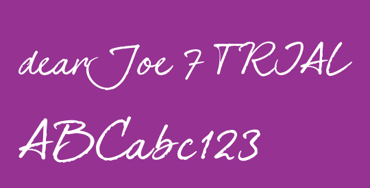 dearJoe 7 TRIAL
