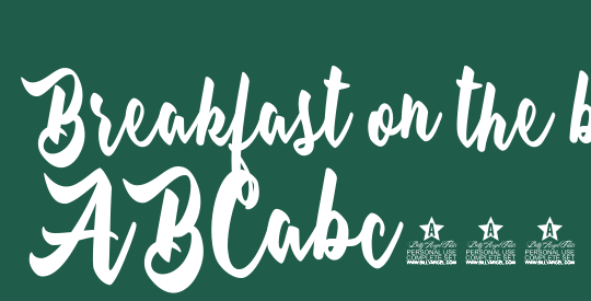 Breakfast on the beach Personal