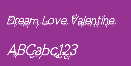 Dream Love Valentine
