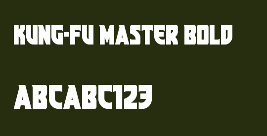 Kung-Fu Master Bold