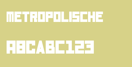 Metropolische