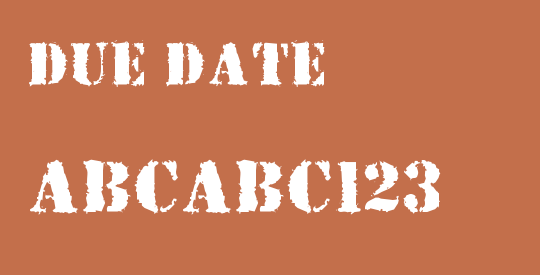 Due Date