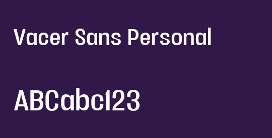 Vacer Sans Personal