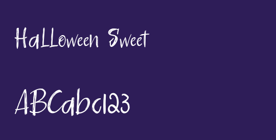 Halloween Sweet