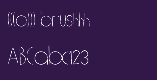 (((o))) brushhh
