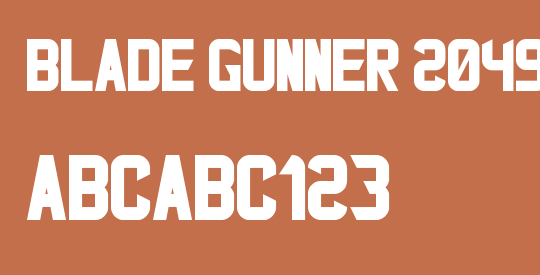 Blade Gunner 2049 St