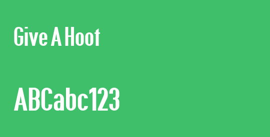 Give A Hoot