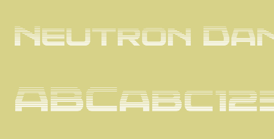 Neutron Dance Gradient