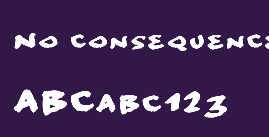 No consequence