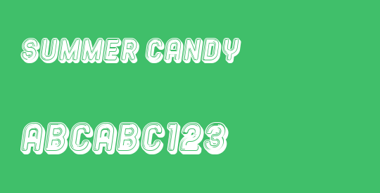 Summer Candy