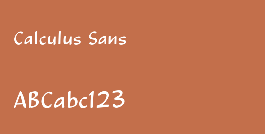 Calculus Sans