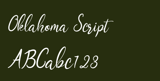 Oklahoma Script