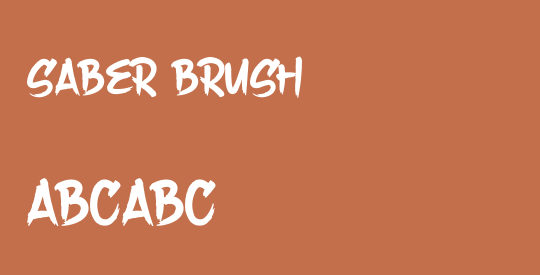 Saber Brush