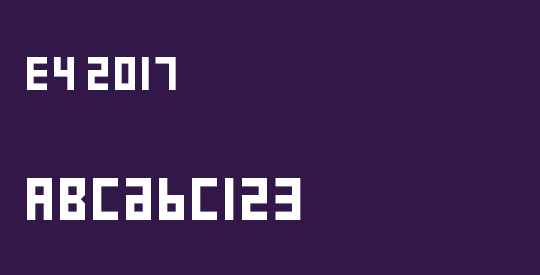 E4 2017