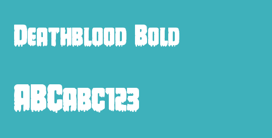 Deathblood Bold