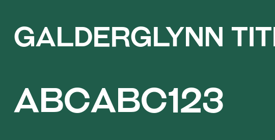 Galderglynn Titling
