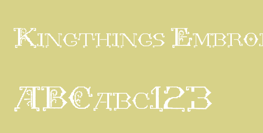 Kingthings Embroidery