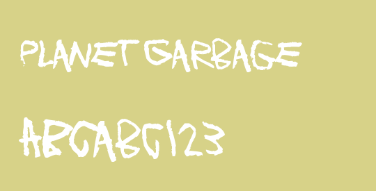 Planet Garbage