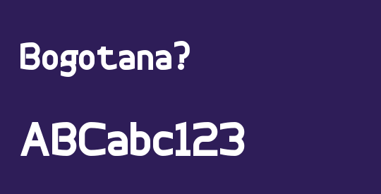 Bogotana?