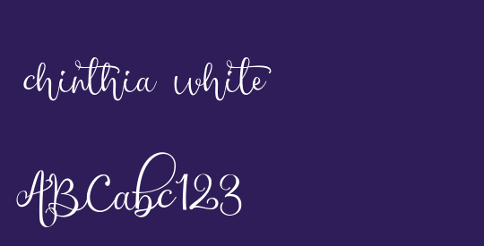 chinthia white