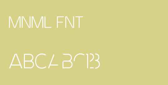 MNML FNT