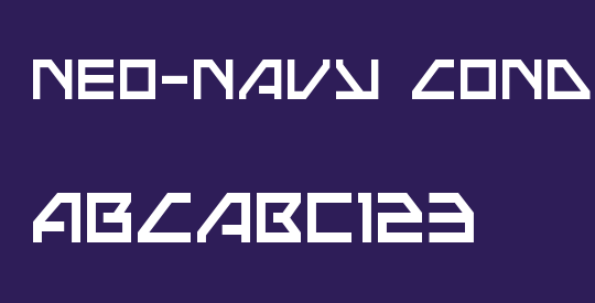 Neo-Navy Condensed