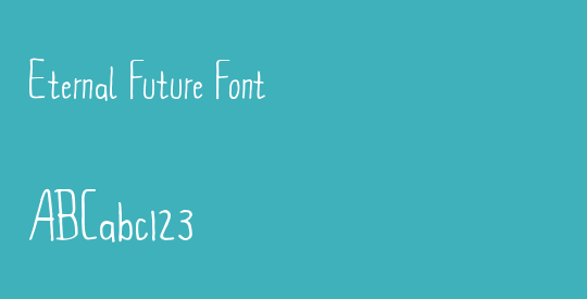 Eternal Future Font