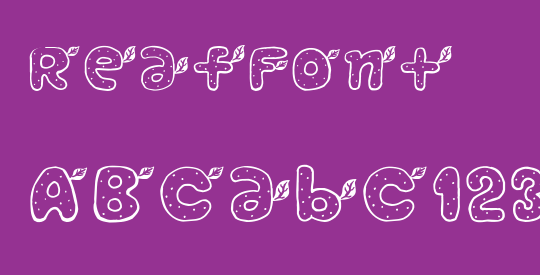 ReafFont