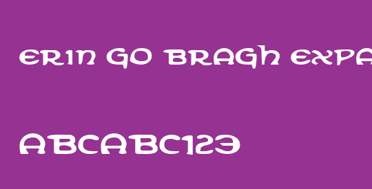 Erin Go Bragh Expanded
