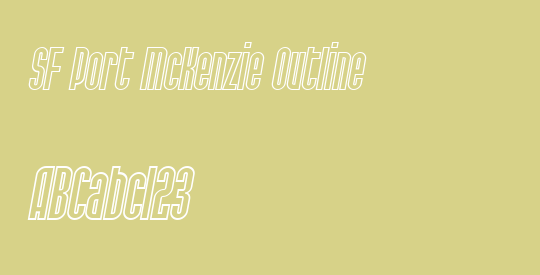 SF Port McKenzie Outline