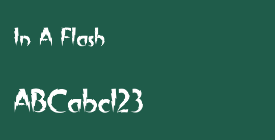 In A Flash