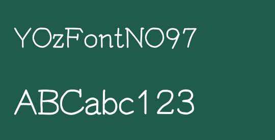 YOzFontNO97