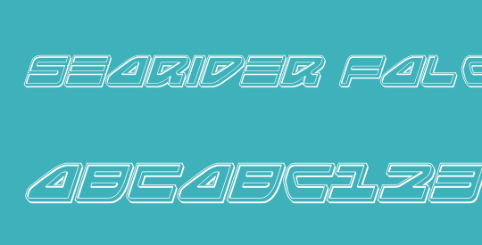 Searider Falcon Engraved Ital