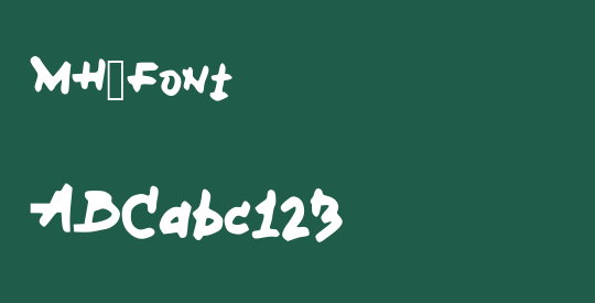 MH_Font