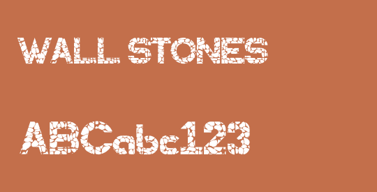 WALL STONES
