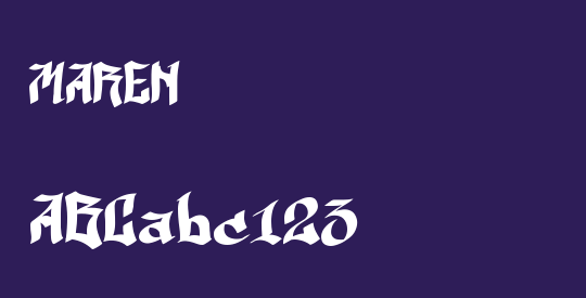 MAREN