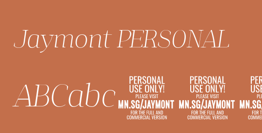 Jaymont PERSONAL