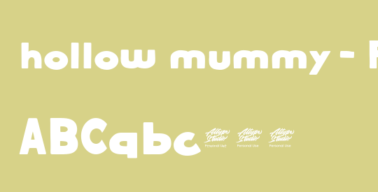 hollow mummy - Personal Use