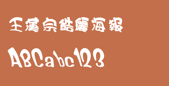 王漢宗酷儷海報