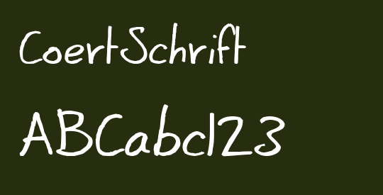 CoertSchrift