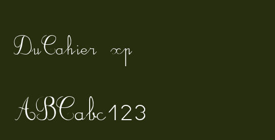 DuCahier xp