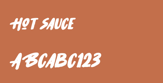 Hot Sauce
