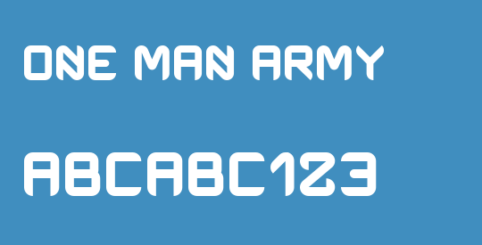 One Man Army