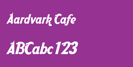 Aardvark Cafe