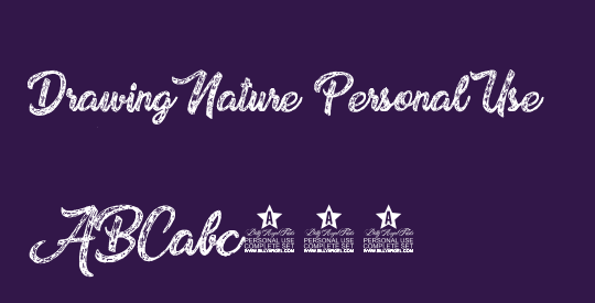 Drawing Nature Personal Use