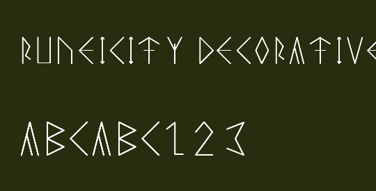 Runeicity Decorative