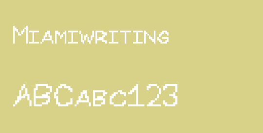 Miamiwriting